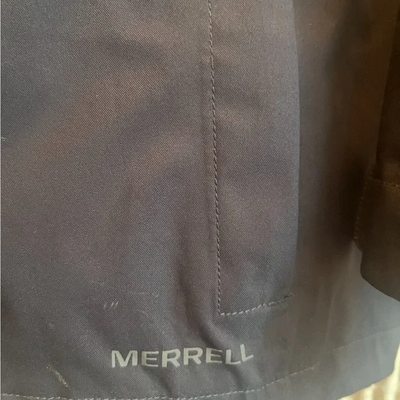 Merrell SelectDry Navy Blue Waterproof Rain Jacket Women’s L - Picture 3 of 6